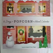 12 Days Popcorn Advent Calendar Book 1 Piece Popcorn Set