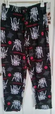 Mens Star Wars Santa Hat Storm Trooper Sleep Pajama Lounge Pants Size Small (F)