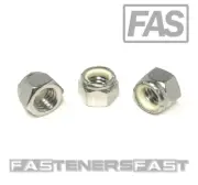 (25) 7/16-14 Stainless Steel Nylon Insert Lock Nuts Locking Hex Nuts 7/16-14