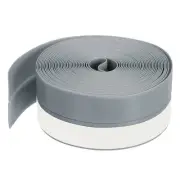 Silicone Seal Strip, 35mm Width x 16.5FT Length Sealing Foam Tape, Grey