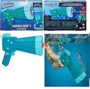 Nerf Super Soaker Minecraft Glow Squid Water Blaster Minecraft Dungeons Design