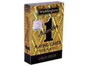 Waddingtons of London Number 1 Playing Cards Plastic Gold Deck (WMA029391)