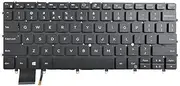 New Replacement Keyboard Compatible with Dell XPS 13 9380 9370 with Backlit Without Frame