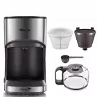 Electric Coffee Maker Machine 5 Cup Drip Filter Automatic Brew 65-75℃ Keep Warm