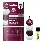 Smelly Balls Air Freshener Set Manly Sea Eagles Coconut Lime 5ml