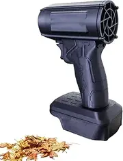 Turbo Jet Double-Blow V2.0, Electric Leaf Blower Cordless, 130,000 RPM 200 Mph, Portable Handheld Leaf Blower, Super Strong Wind, for Patio, Lawn, Blowing Leaves (Miwoqi pin)