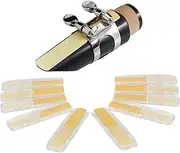 10PCS Clarinet Reeds for Clarinet Beginner and Intermediates Strength 2.5