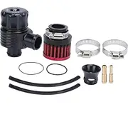 XTevu Adjustable Blow Off Valve Dump Assembly Aluminum Alloy BOV with Filter Connector Sealing Rings Replacement for Polaris RZR Turbo/Pro XP