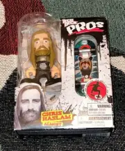 Tech Deck PROS Chris Haslam Almost Figure & Skateboard - New Rare Vintage