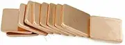 10pcs 15mm Copper Pad Shim, Pure Copper Heatsink C1100, Low Profile Thermal Plate Cooler for Cooling PC Laptop GPU CPU IC Chips