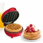 Nostalgia MyMini Waffle Maker Red 5'' Non-stick Compact Size New
