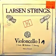 Larsen Cello 'A' String, 3/4 Size - Medium FREE SHIPPING