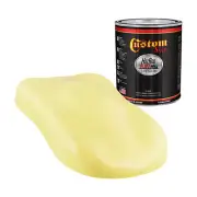 Hot Rod Flatz Cream Yellow Urethane Automotive Flat Car Paint, Quart Only