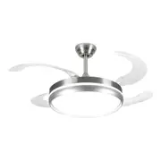 Windora Halden 42" Steel Retractable Blade DC Ceiling Fan w/ 3CCT LED Remote