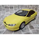 宗鑫 OTTO OT897 PEUGEOT 406 PH.1 COUPE V6 鮮黃色