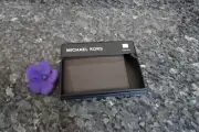 Michael Kors card case small wallet new in box in brown