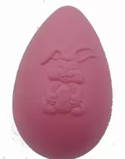 ONE GIANT EASTER EGG - THE BIG LAWN EGG - PINK BUNNY -14 " 2022 VERSION