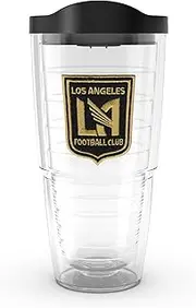 Tervis MLS Los Angeles FC - Primary Logo Made in USA Double Walled Insulated Tumbler Travel Cup Keeps Drinks Cold & Hot, 24oz, Classic