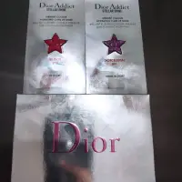 在飛比找蝦皮購物優惠-Dior 迪奧癮誘超模巨星唇膏試用卡 2色