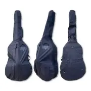 3/4Upright Double Bass Bag Thick Padding Oxford Cloth String New Double Bass Bag