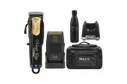 Wahl Black & Gold Magic Clipper & Finale Shaver Combo