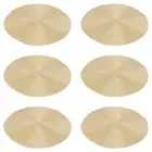 10X(Round Braided Placemats Set of 6 Table Mats for Dining Tables Woven8004