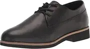 [SoftWalk] Womens Whitby Leather Lace-Up Oxfords Black 5 Medium (B,M)