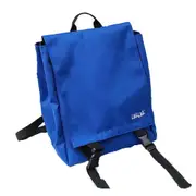 Fashion Multi-function Oxford Double Shoulders Bag Handbag Backpack School Bag (Blue)