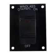 Windlass Helm Rocker Switch On / Off Control Panel Lighted #1001631 Carling 12V