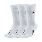 【全能MAX】NIKE EVERYDAY CREW SOCKS 籃球襪 襪子 高筒 運動長襪(3雙入) DA2123-1