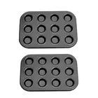 Convenient Mince Pudding Pie Tray Nonstick Baking Tray with 61224 Holes
