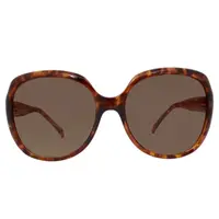 在飛比找PChome24h購物優惠-LOEWE 羅威簡約百搭款 街頭時尚大框太陽眼鏡(琥珀/金 