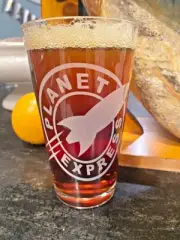 Planet Express Futurama Pint Glass