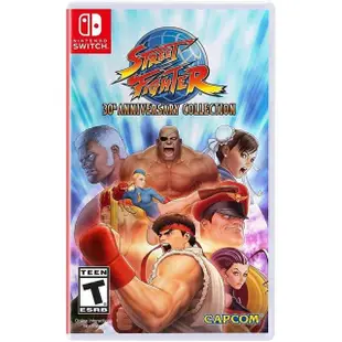 【Nintendo 任天堂】NS Switch 快打旋風 30 週年紀念合集 Street Fighter 30th Collection(國際中文版)