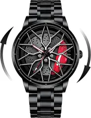 Men's Stainless Steel Racing Watches, Sport Watches, Quartz Watches