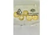NEW UNC 2022 $2 FRONTLINE WORKERS RAM MINT BAG TWO DOLLAR COIN ANDA (5 COINS