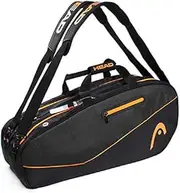 Original Large Head Bag for 3-6 Badminton Tennis Rackets Professional Male Sports Backpack with Independent Shoes Bag