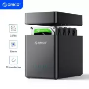 ORICO 5 Bay Hard Drive Enclosure USB3.0/Type-C 3.5''HDD Docking Station Max 90TB