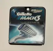 1 Pack of Gillette Mach3 Cartridge Refills - Total of 5 Cartridges