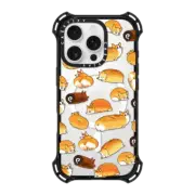 iPhone 16 Pro Bounce Case MagSafe Compatible Bread Corgis