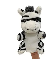 Plush Puppets Animals - Realistic Animal Soft Plush Stuffed Toy - Educational Supplies for Show Theater, Birthday, Easter Basket Stuffers