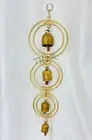 Gold Wind Chime Bell Ring Wind Chime Bell for Outside, Garden, Patio, Porch and