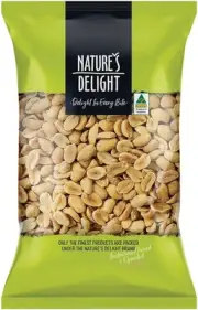 Nature'S Delight ROASTED & SALTED PEANUTS (PRODUCT of ARGENTINA) 500G