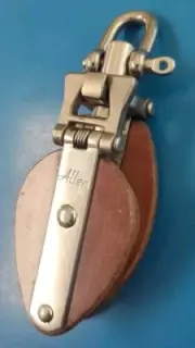 Tufnol Snatch Block - Allen brand - SWL 150kgs New