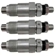 3 FUEL injectors Fits Kubota B1550D B1550E B1550HST-D B1550HST-E B1750D