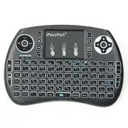 KP21SDL 2.4G Wireless Three Color Backlit Russian Version Mini Keyboard Touchpad Air Mouse