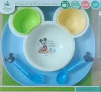在飛比找蝦皮商城優惠-日本 迪士尼 Disney 兒童餐具組 附湯叉 餐盤 6件組