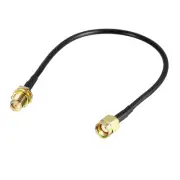 Antenna Extension Cable RP-SMA Male to RP-SMA Female Low Loss RG174 8 inch