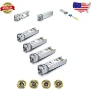 H!Fiber 10G SFP+ Single Mode Transceiver, 4 Pack - Low Power, Wide Compatibility