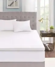 The Sleep Philosophy 3 inch Gel Memory Foam Topper with cooling cover